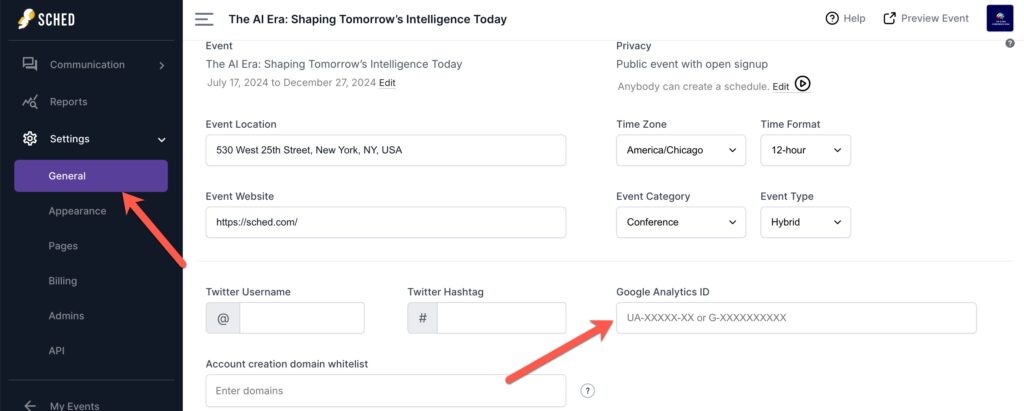 Google Analytics 1 Ga Id