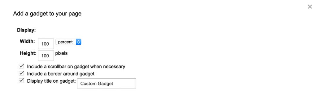Embed In Your Site 10 GadgetSettings1024X615