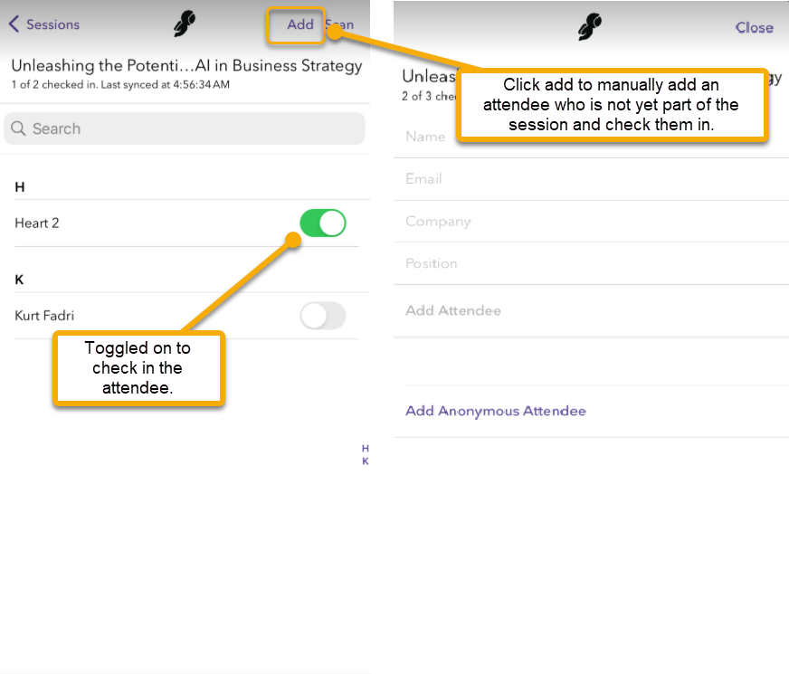 Qr Code Checkin: Event &Amp;Amp; Session Checkin Guide 5 Image 2