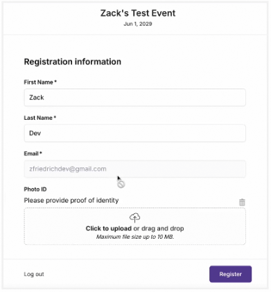 Easier Event Planning Is Yours To Enjoy: Registration, Call For Papers, Networking And More! 3 Reg Zackevent